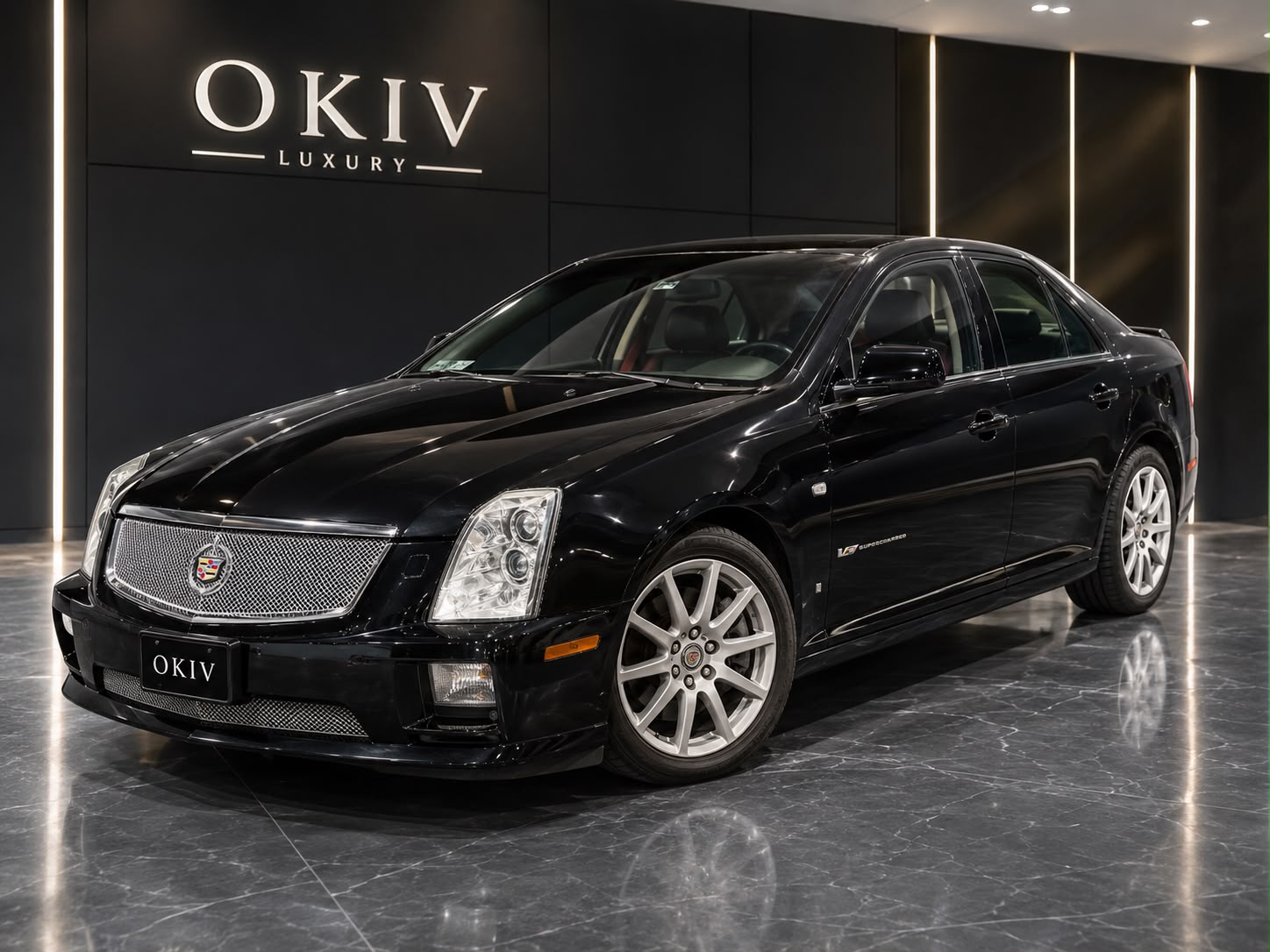 Cadillac STS-V Supercharged, vista exterior